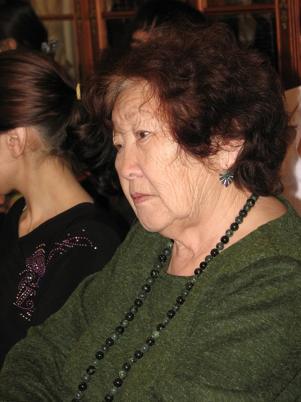 Porträt von Sardana Ojunskaja (1934–2007) – Gedenkseite