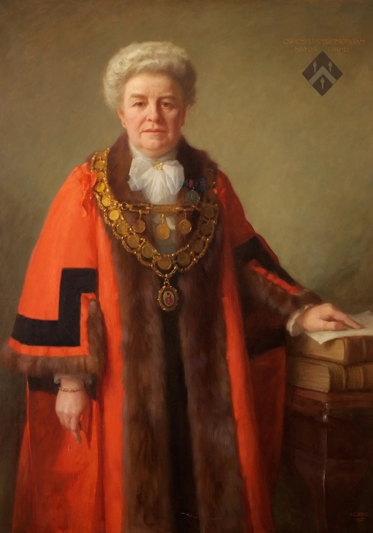Porträt von Gwenllian Elizabeth Fanny Morgan (1852–1939) – Gedenkseite