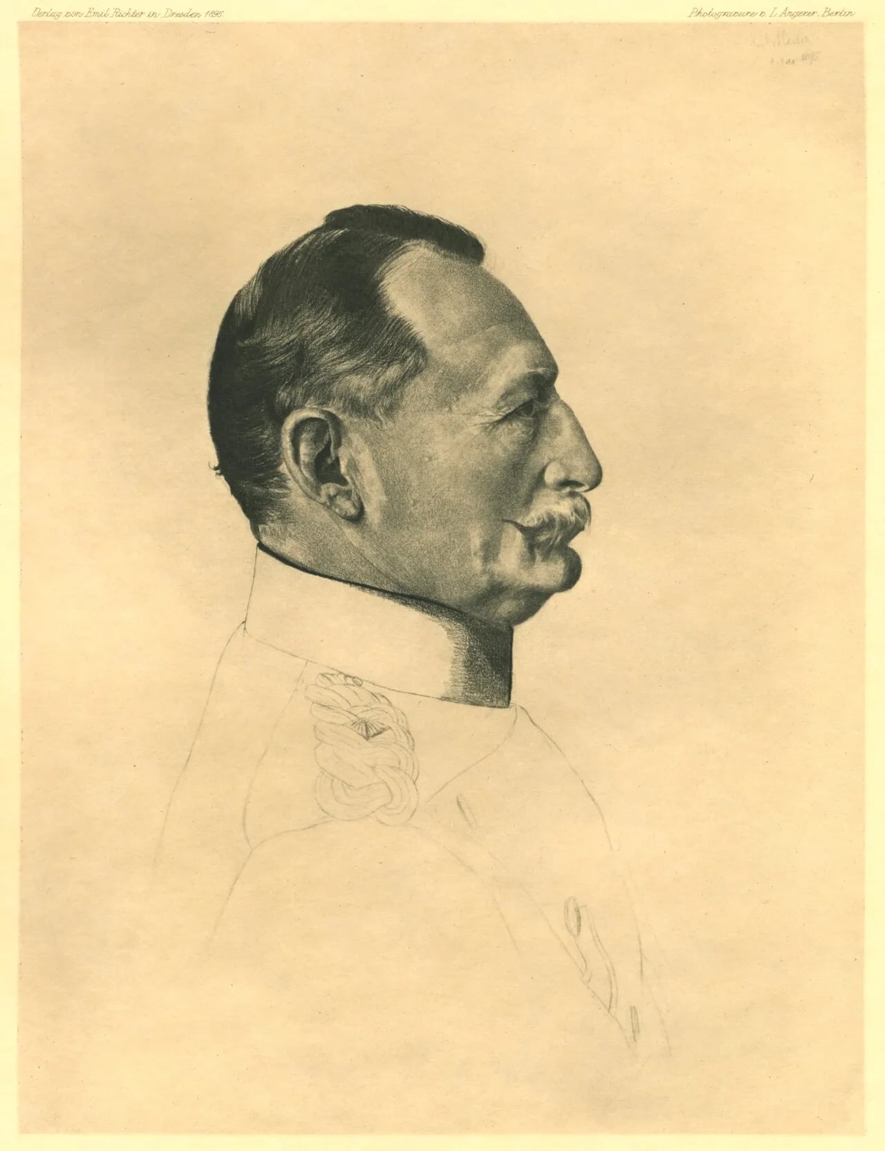 Porträt von Paul von der Planitz (1837–1902) – Gedenkseite