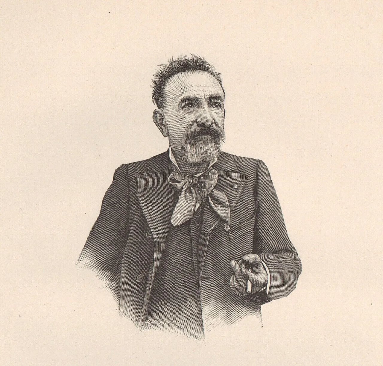 Porträt von Louis Eugène Mouchon (1843–1914) – Gedenkseite
