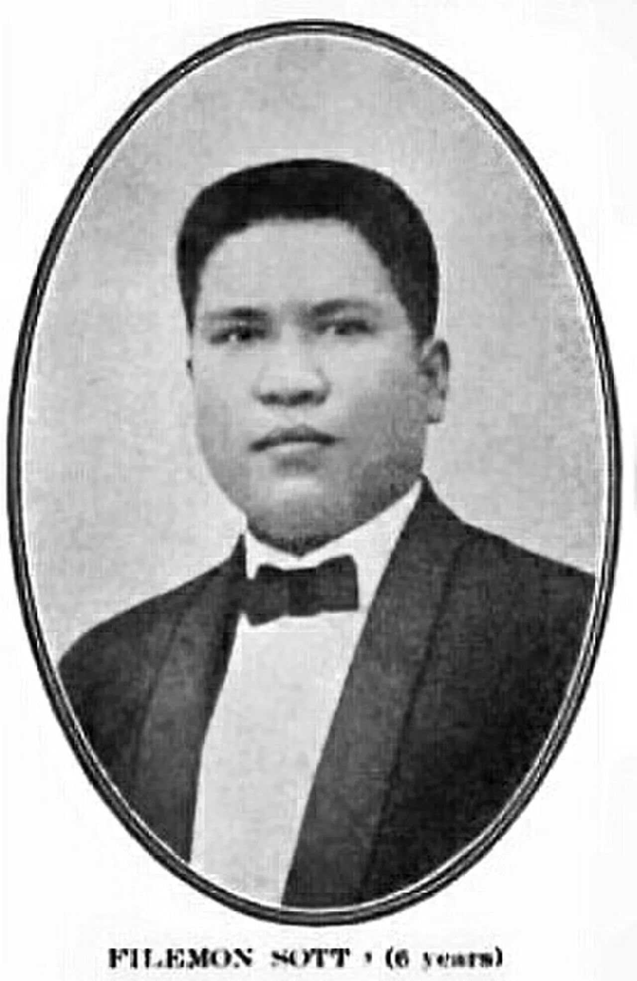 Porträt von Filemon Sotto (1875–1966) – Gedenkseite