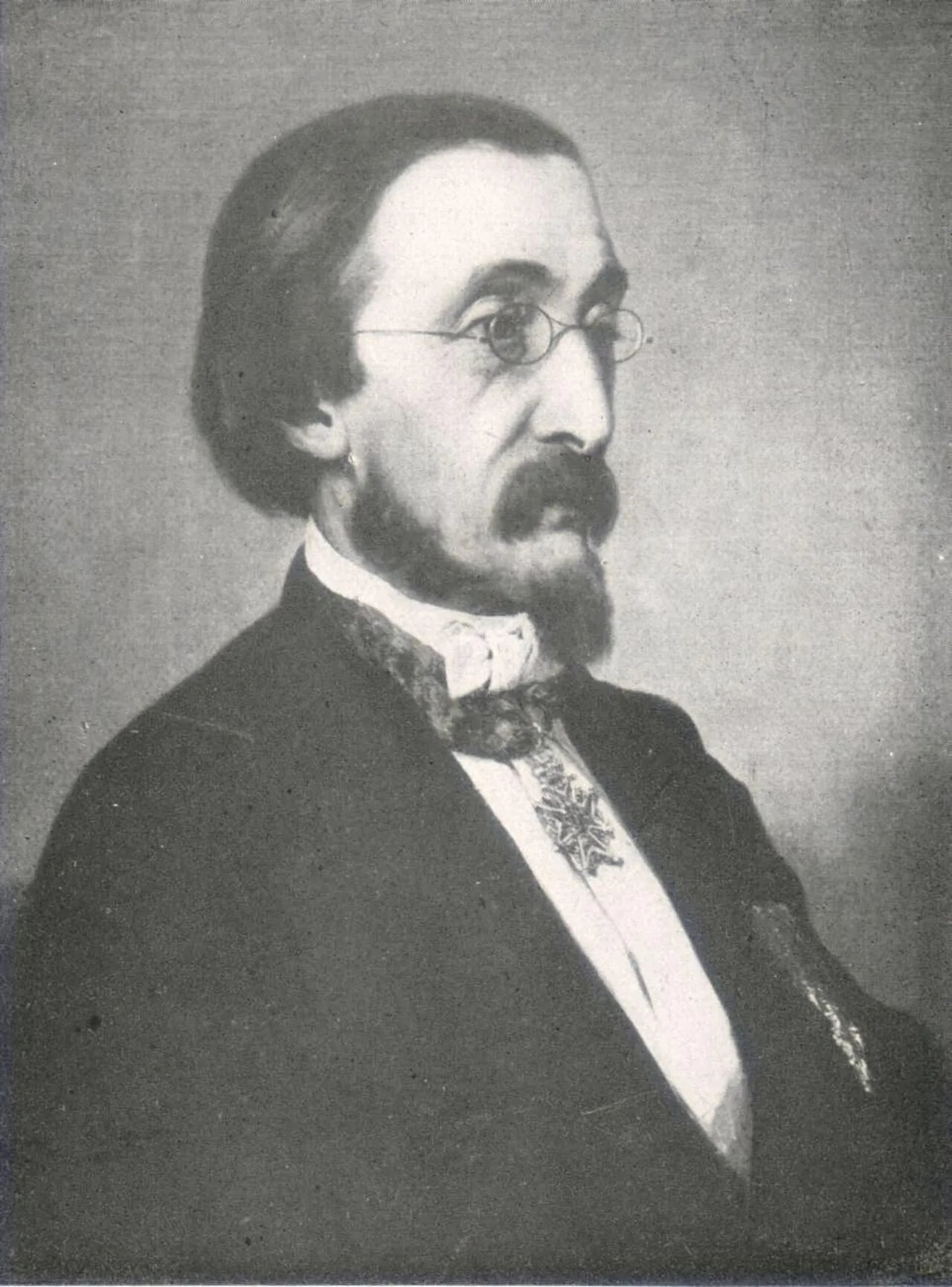 Porträt von Carl Mathies (1820–1895) – Gedenkseite