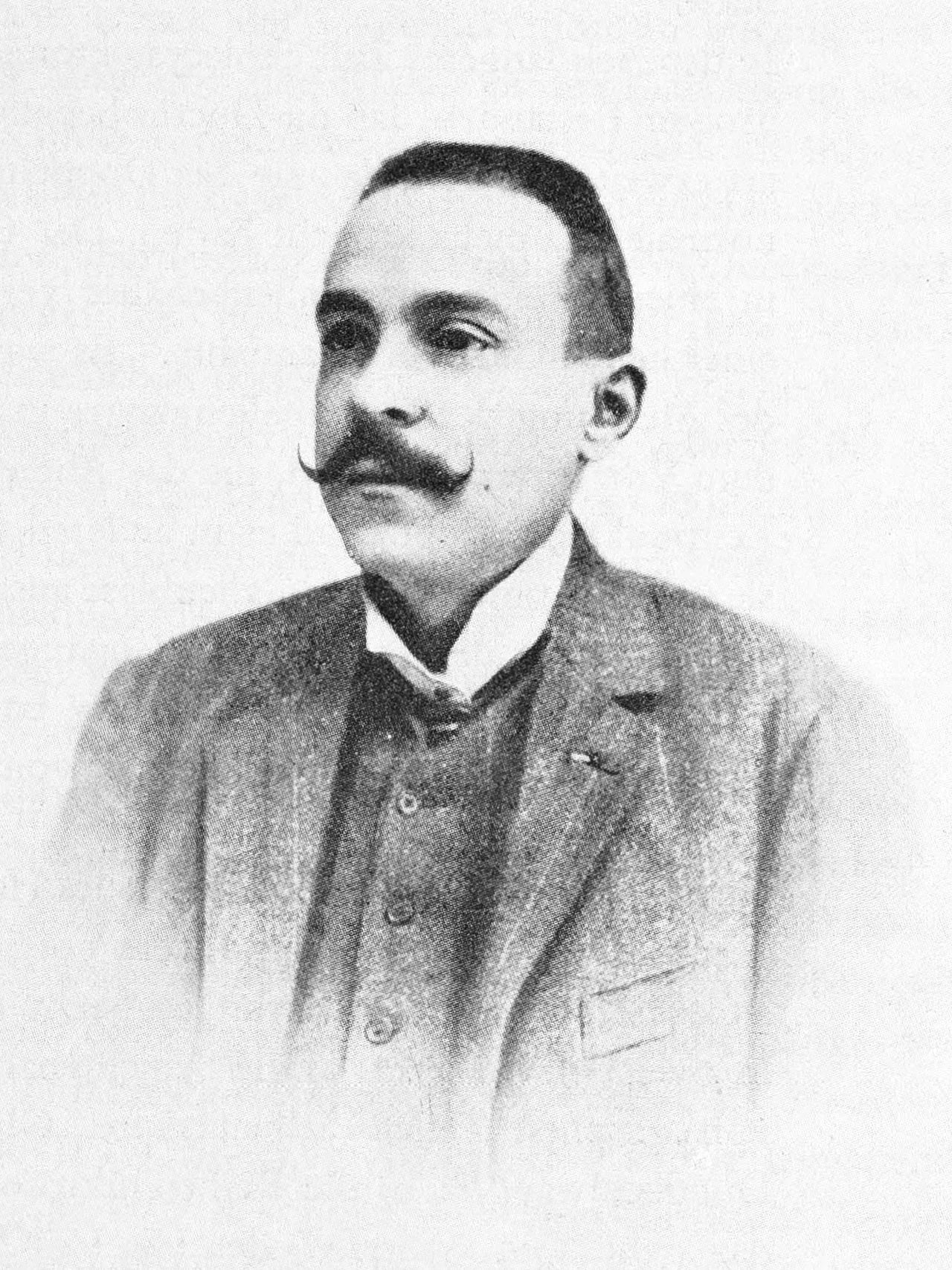 Porträt von Ruggero Oddi (1864–1913) – Gedenkseite