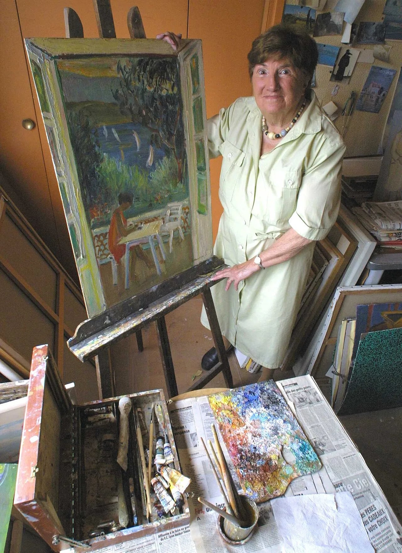 Porträt von Hélène Mouriquand (1918–2018) – Gedenkseite
