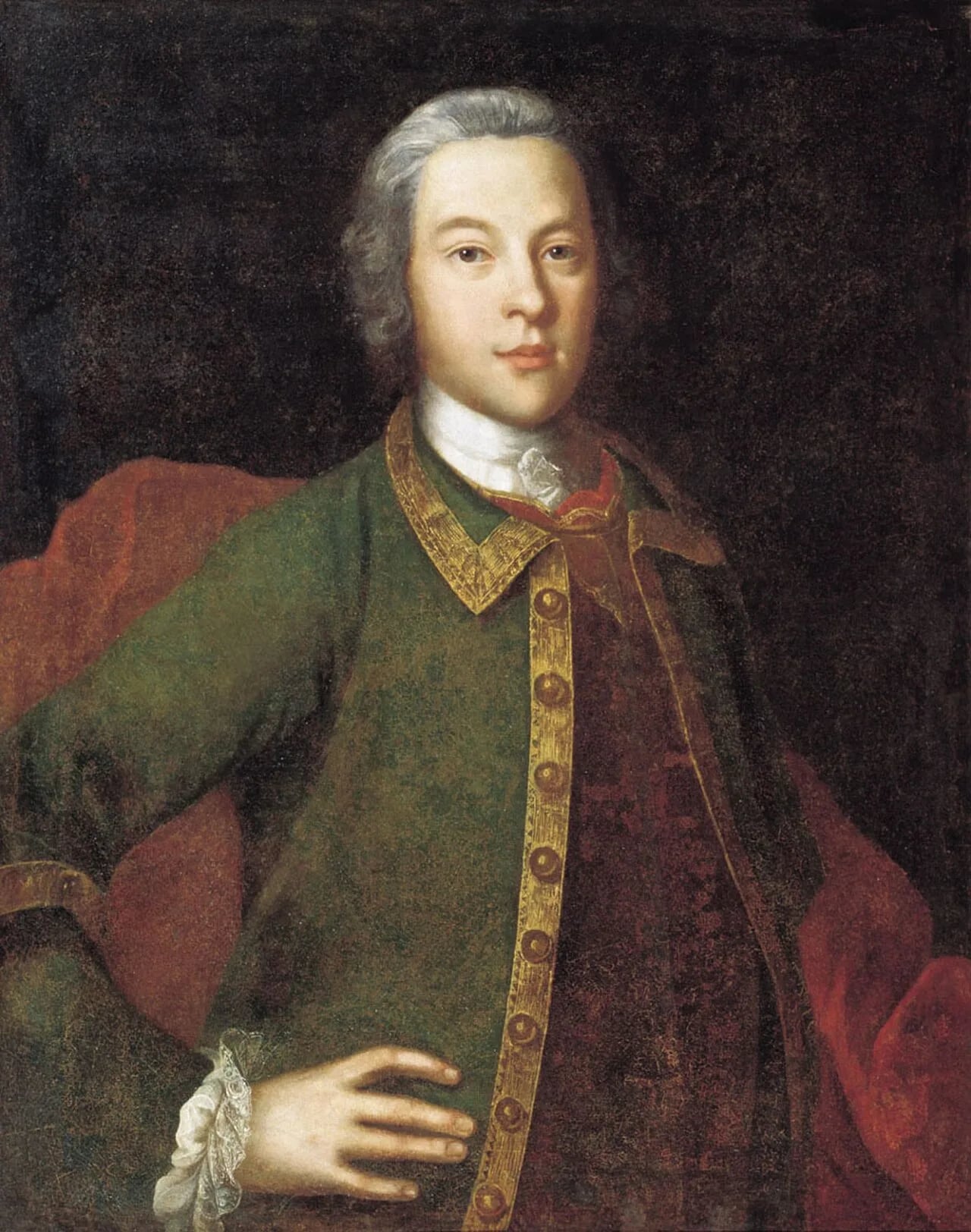 Porträt von Pjotr Iwanowitsch Panin (1721–1789) – Gedenkseite
