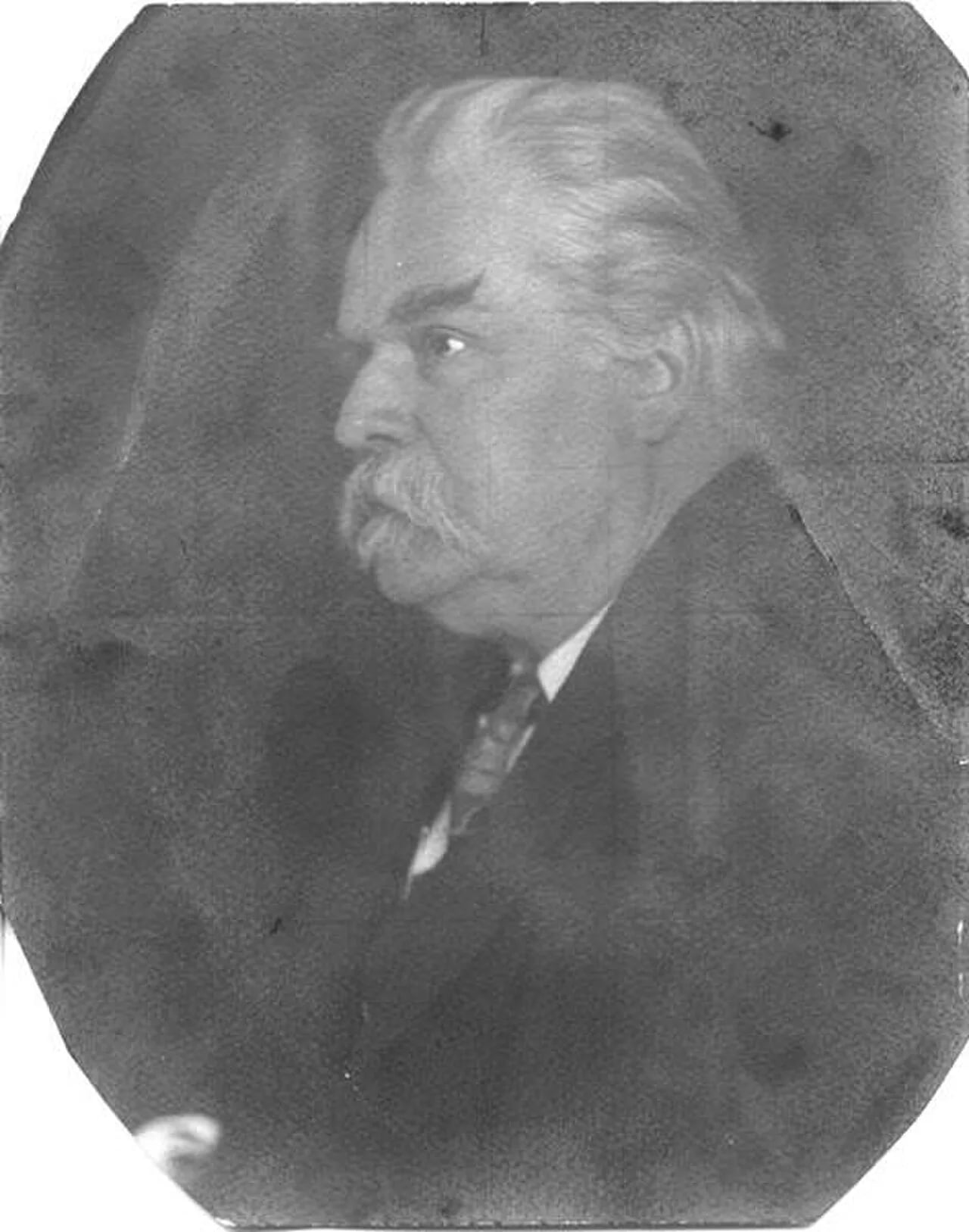 Porträt von Emil Hagberg (1862–1921) – Gedenkseite