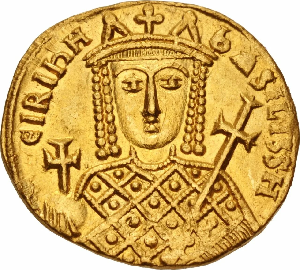 Porträt von Irene von Athen (752–803) – Gedenkseite