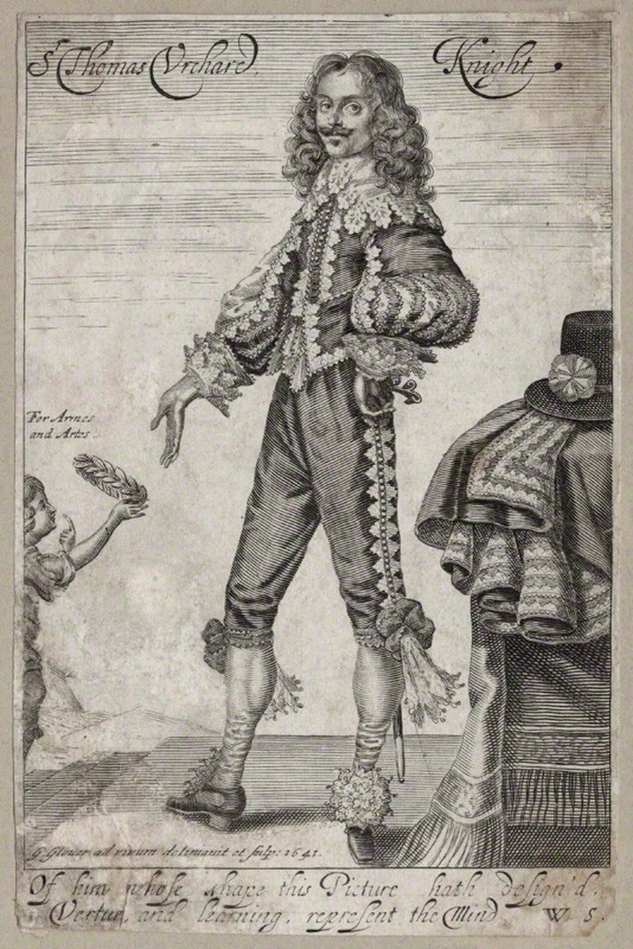 Porträt von Thomas Urquhart (1611–1660) – Gedenkseite