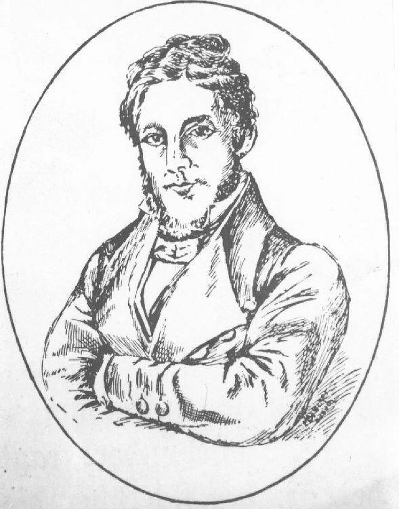 Portrait of Knut Jungbohn Clement (1803–1873) – memorial page