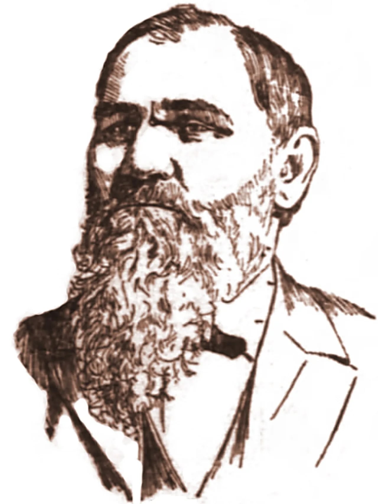 Portrait of Anton C. Hesing (1823–1895) – memorial page