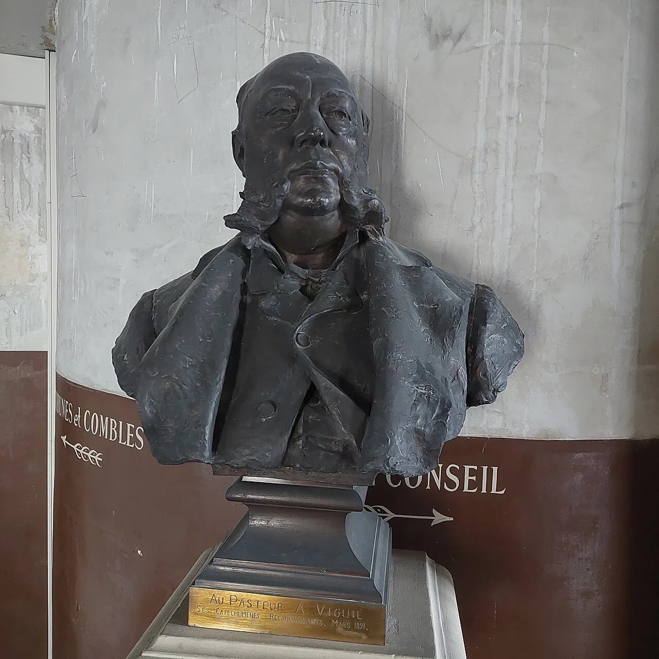 Porträt von Ariste Viguié (1827–1890) – Gedenkseite