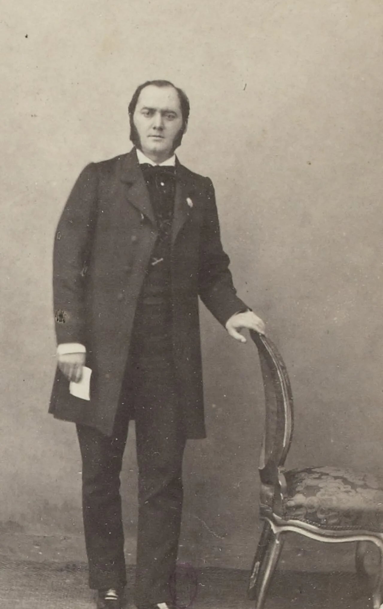 Porträt von Eugène Ducrey (1826–1893) – Gedenkseite