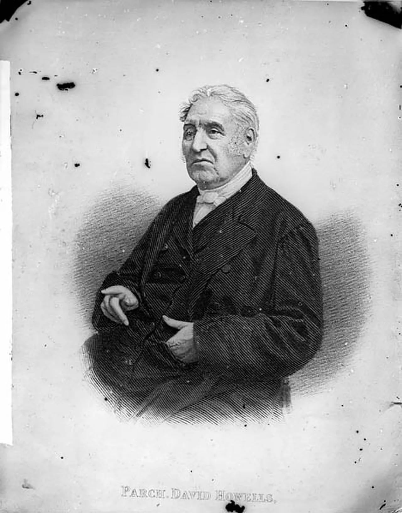 Portrait of David Howell (1797–1873) – memorial page
