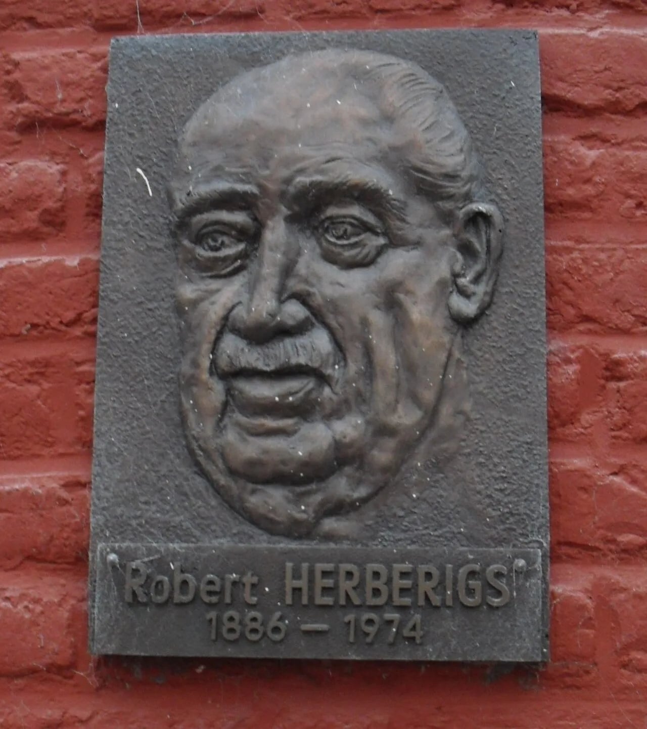 Porträt von Robert Herberigs (1886–1974) – Gedenkseite
