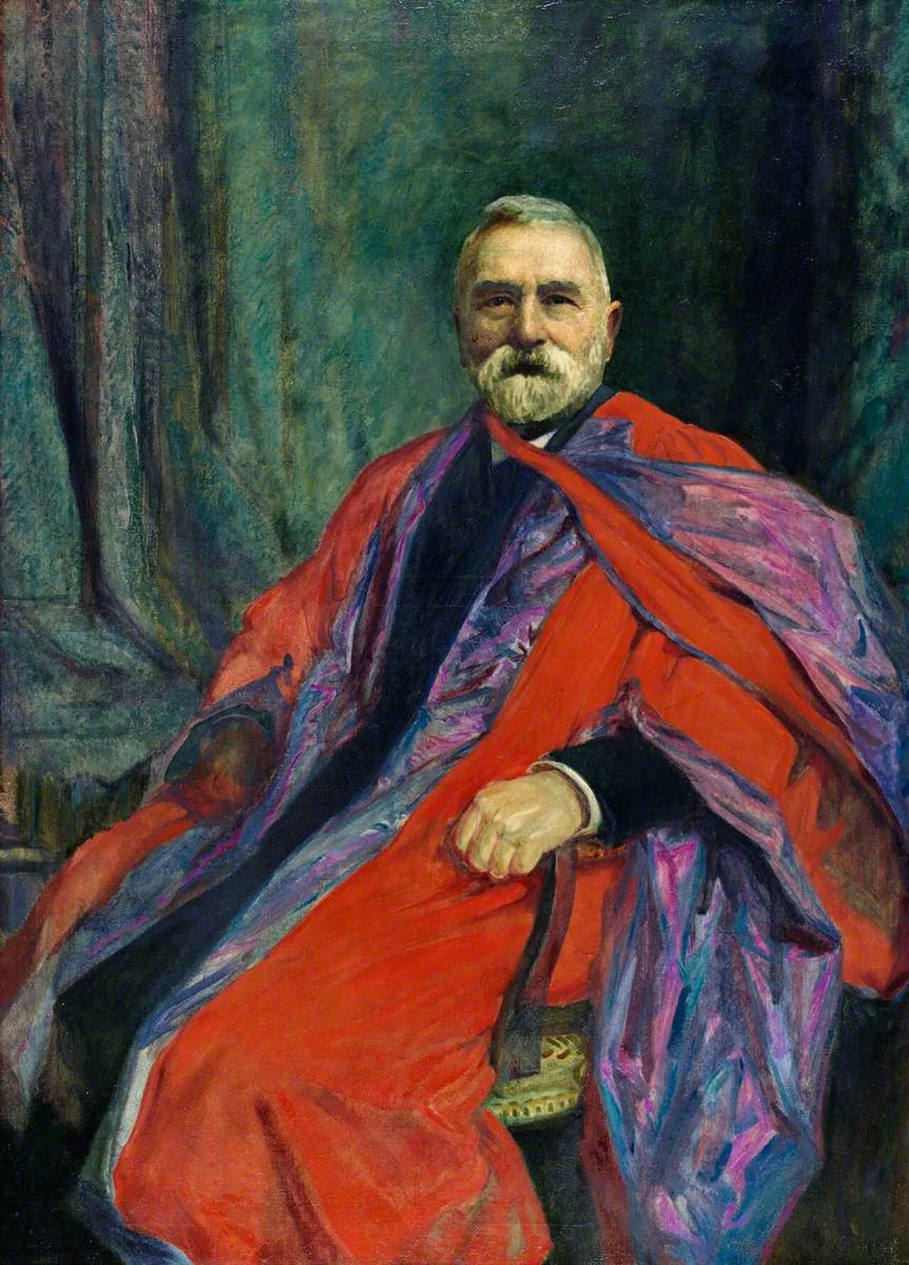 Porträt von John Morgan Jones (1838–1921) – Gedenkseite