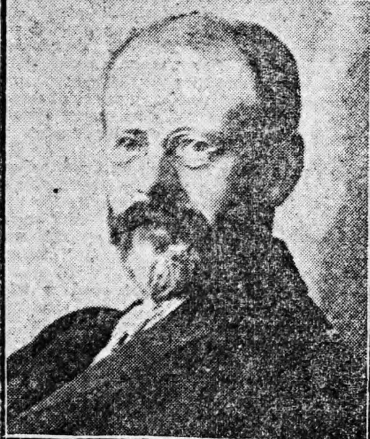 Porträt von Lewis Davies Jones (1851–1928) – Gedenkseite