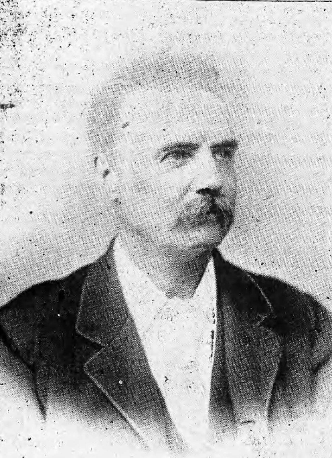 Porträt von Moses Owen Jones (1842–1908) – Gedenkseite