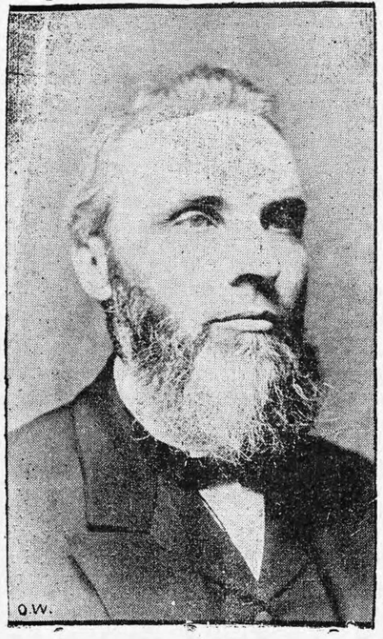 Portrait of Owen Davies (1840–1929) – memorial page