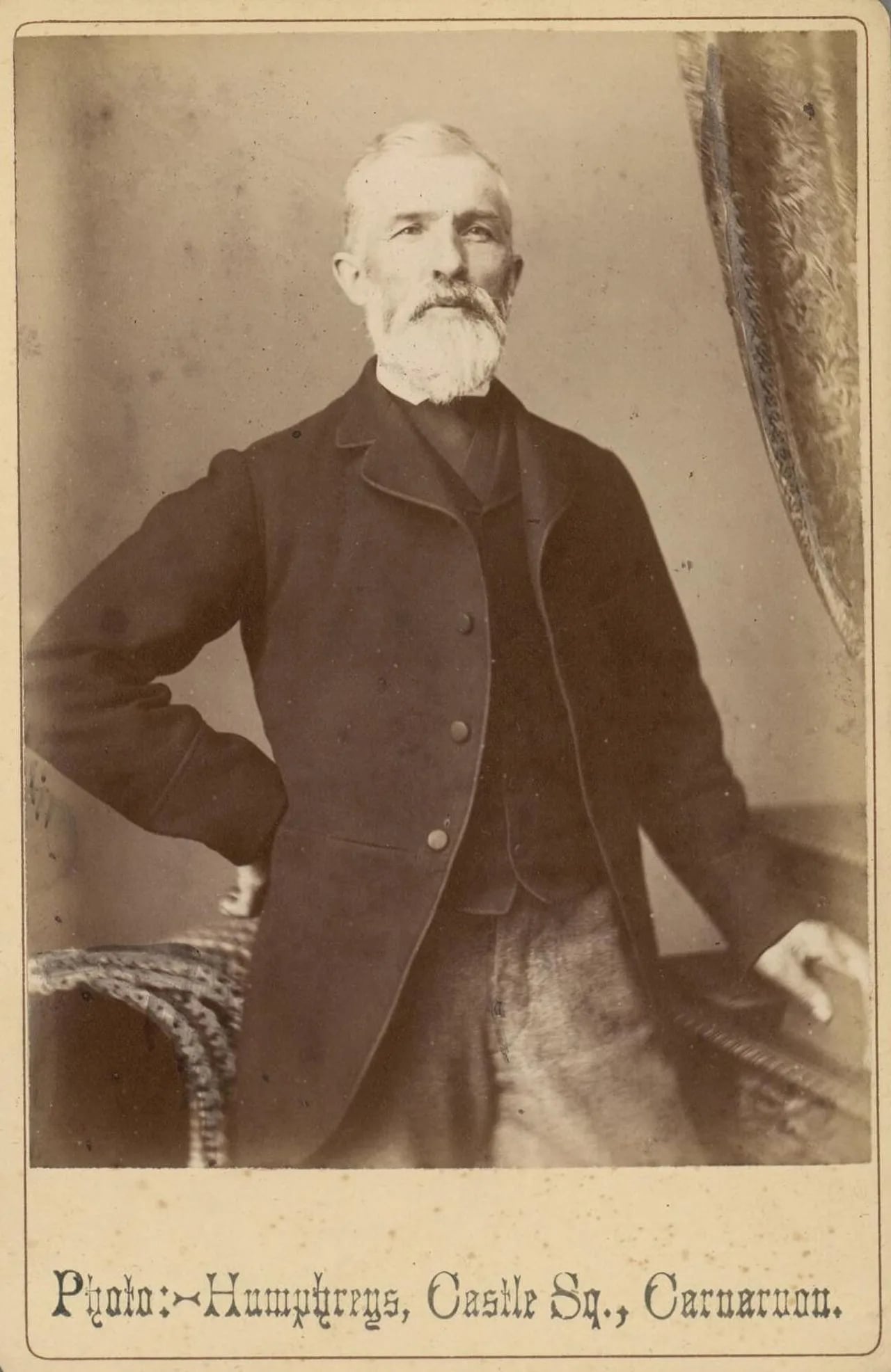 Porträt von Richard Davies (1830–1904) – Gedenkseite