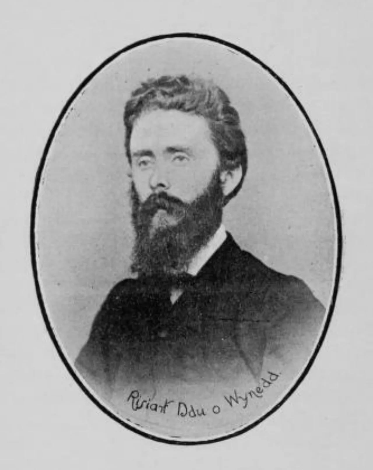 Portrait of Richard Foulkes Edwards (1836–1870) – memorial page