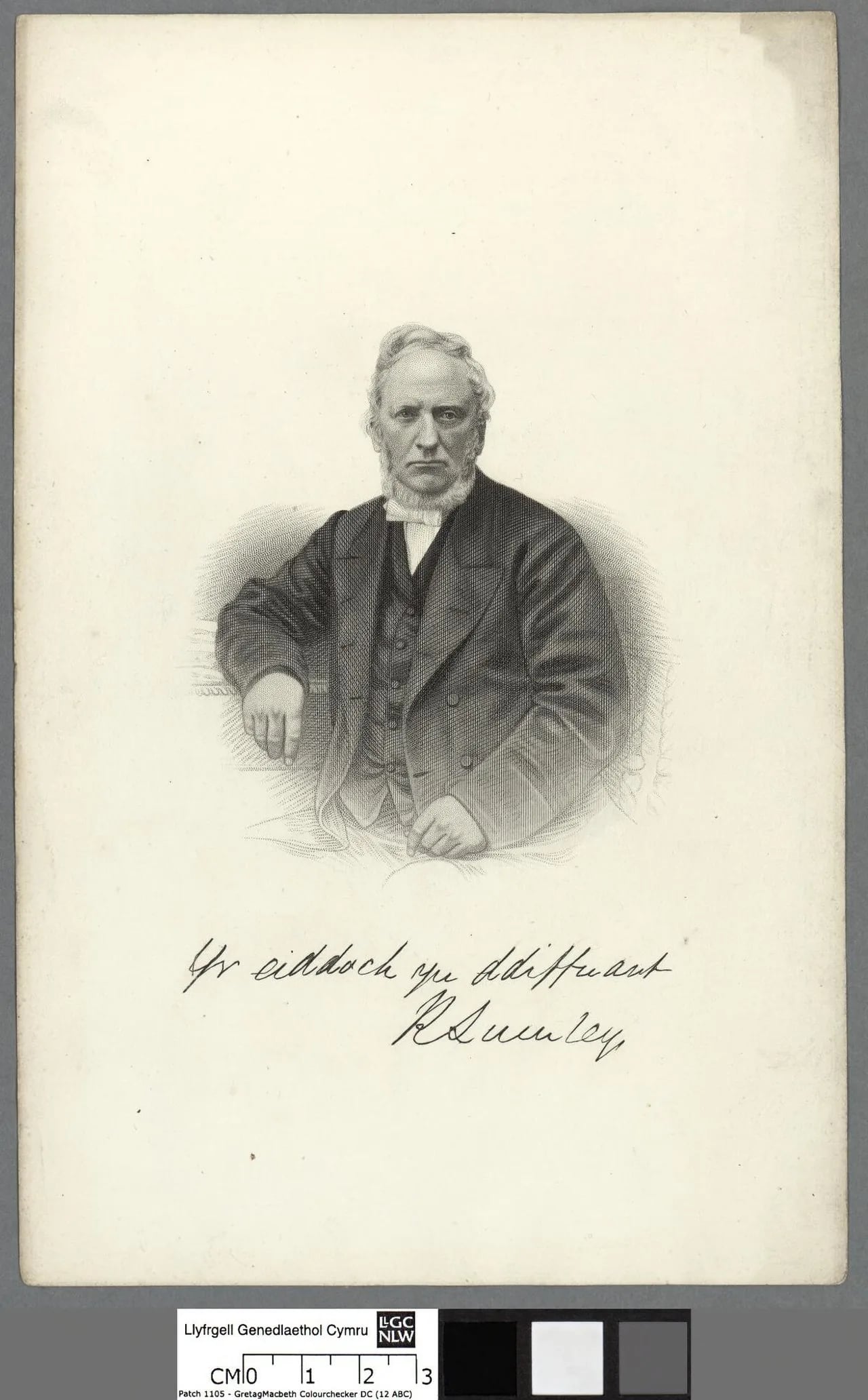 Porträt von Richard Lumley (1810–1884) – Gedenkseite