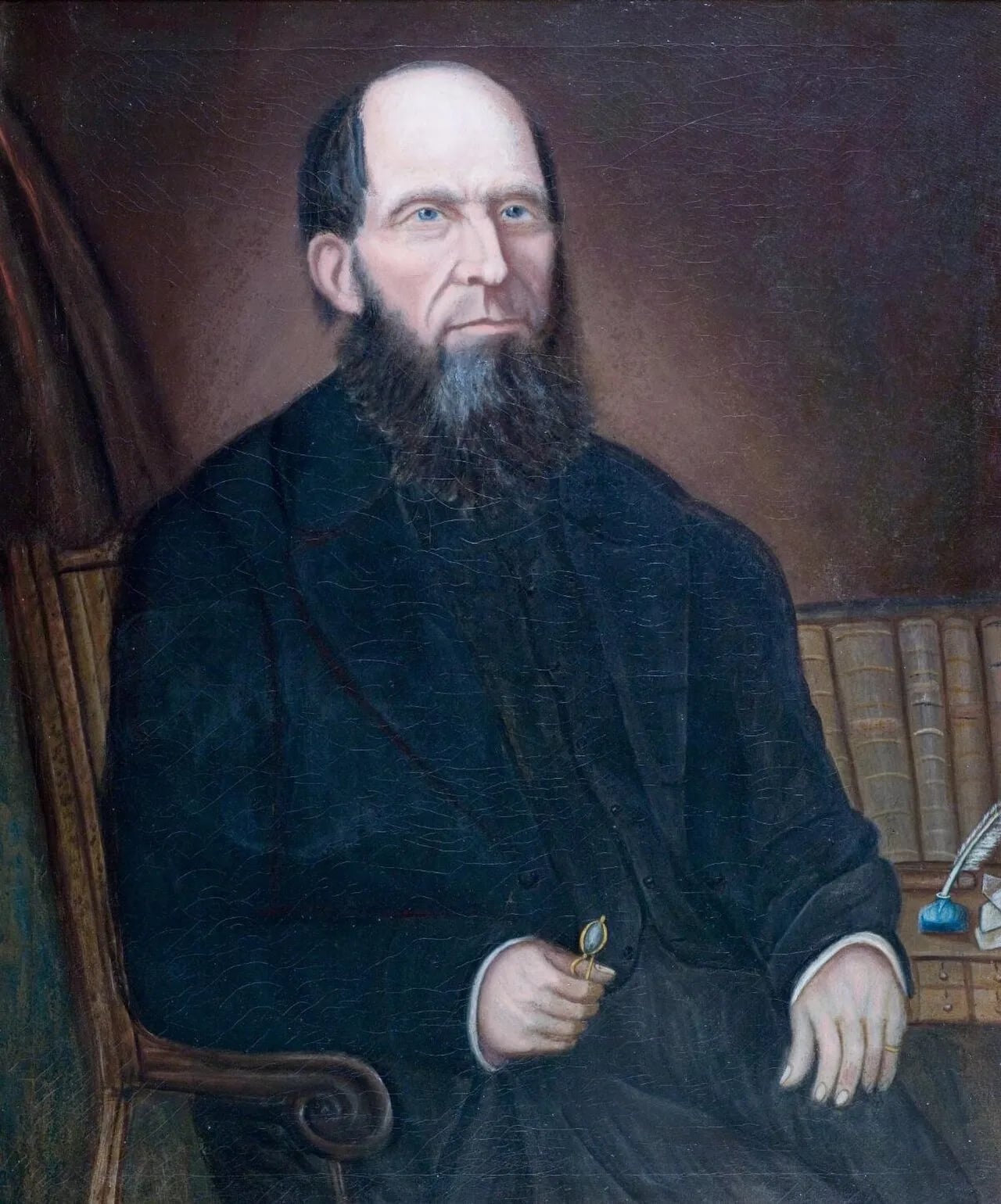 Porträt von Robert Hughes (1811–1892) – Gedenkseite