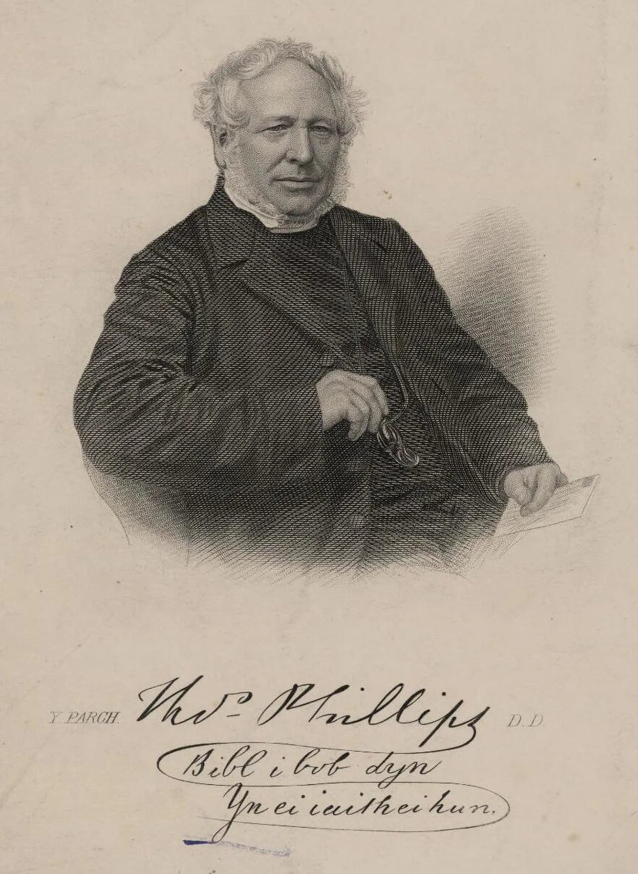 Porträt von Thomas Phillips (1806–1870) – Gedenkseite