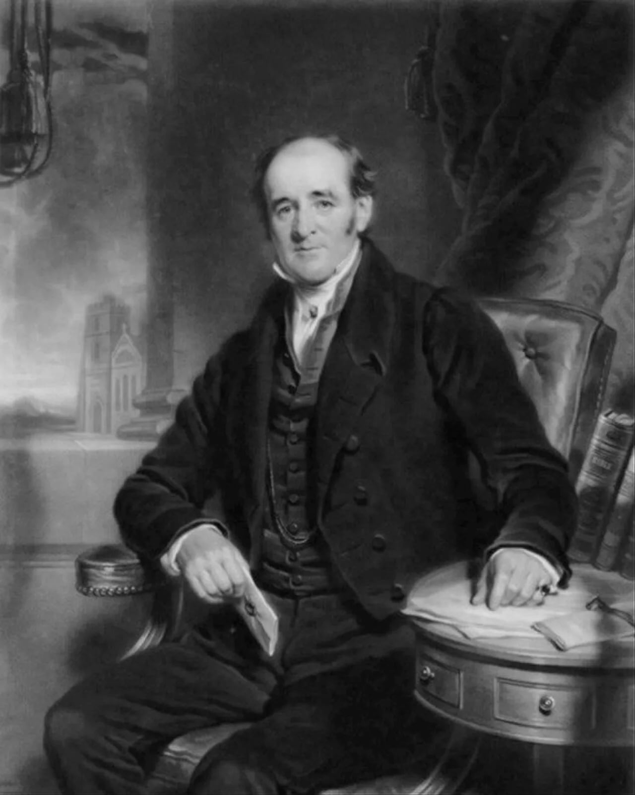 Porträt von William Bruce Knight (1785–1845) – Gedenkseite