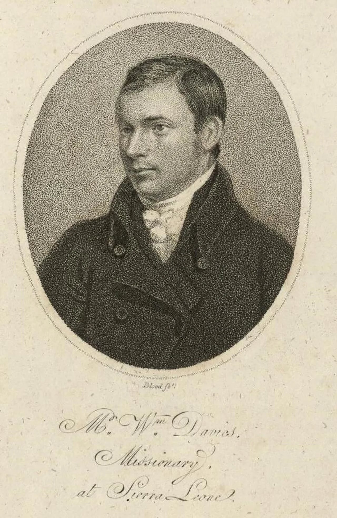 Porträt von William Davies (1785–1851) – Gedenkseite