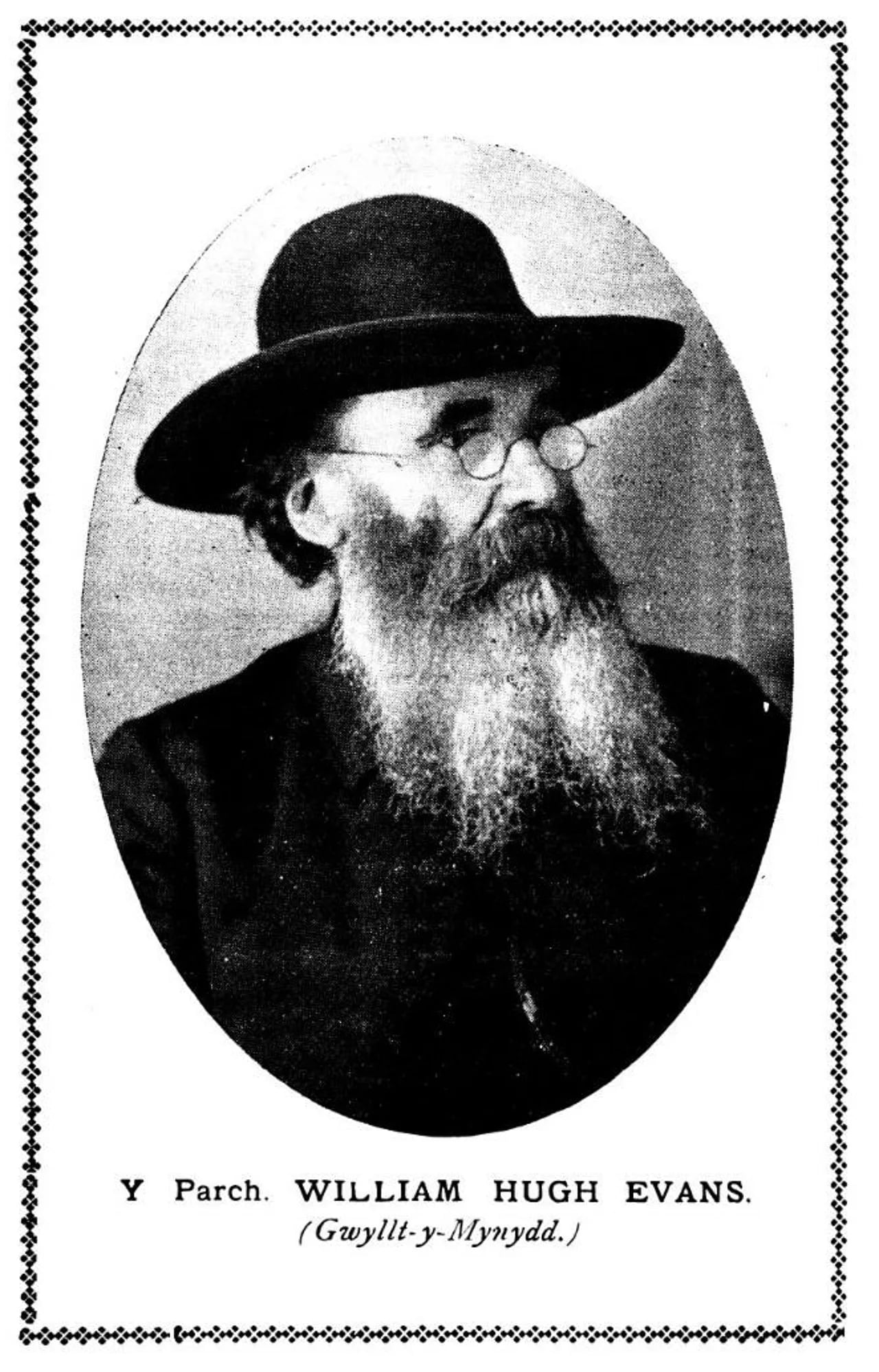 Porträt von William Hugh Evans (1831–1909) – Gedenkseite