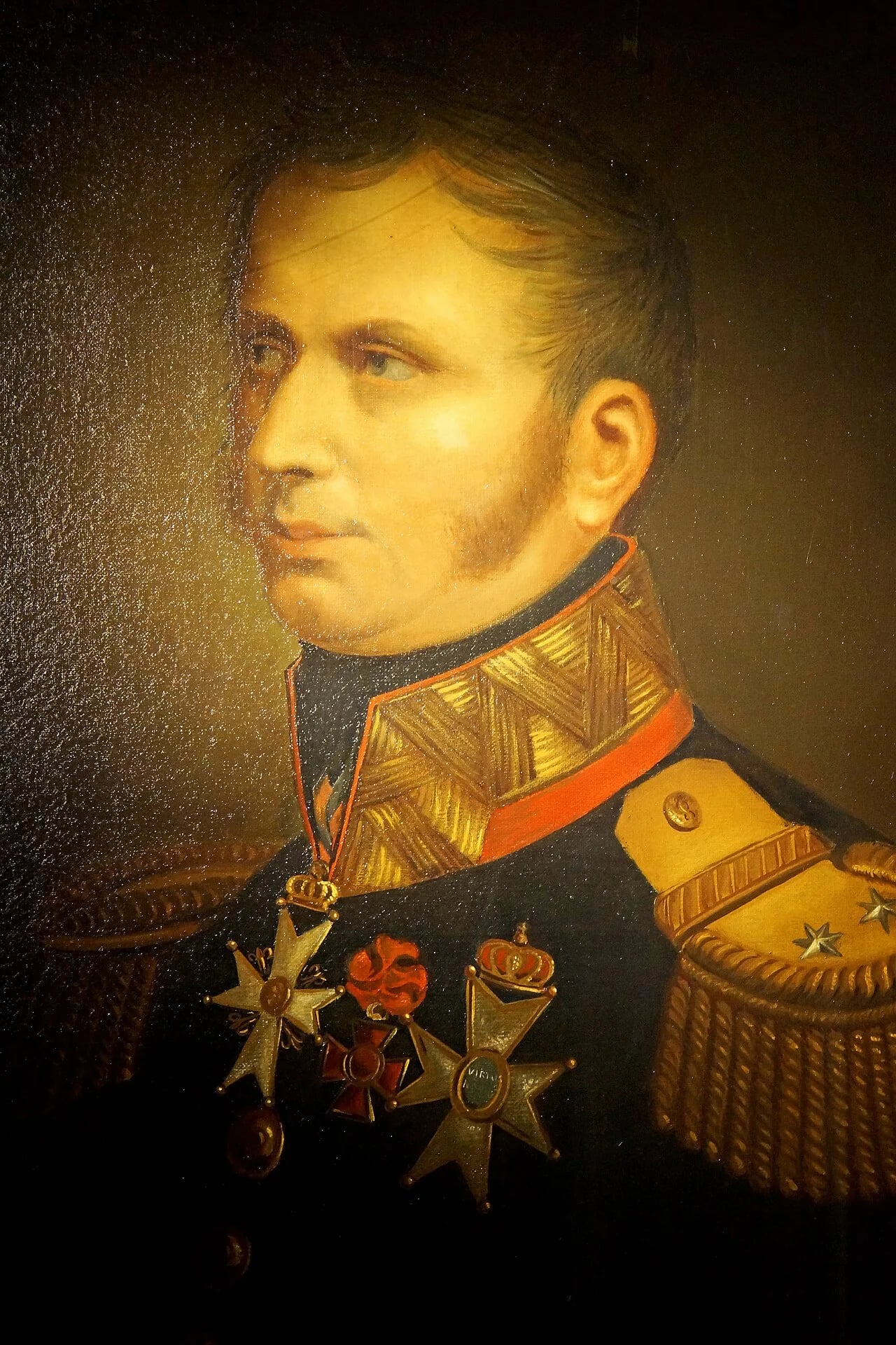 Portrait of Charles-Albert van der Burch (1779–1854) – memorial page