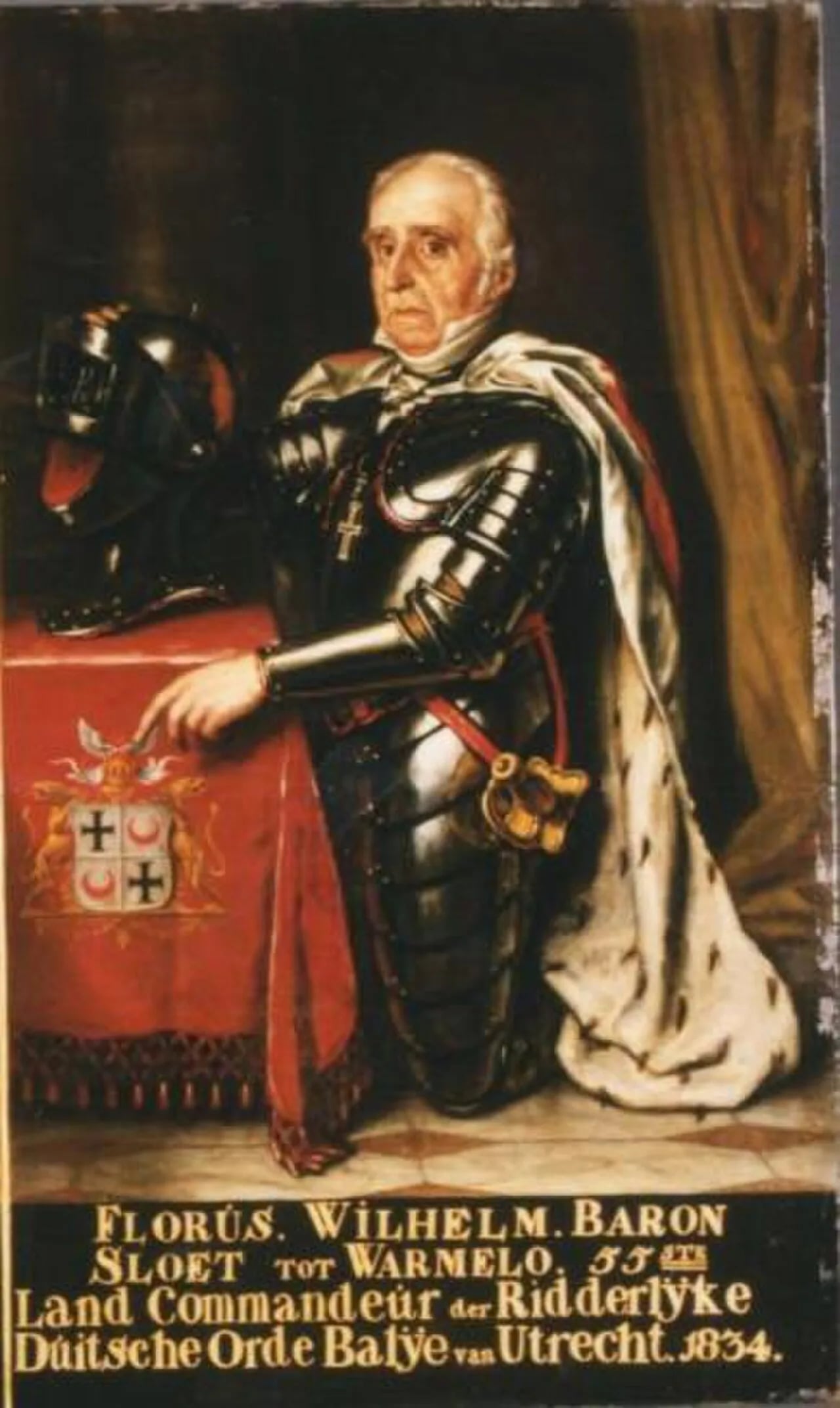 Porträt von Floris Willem Sloet tot Warmelo (1753–1838) – Gedenkseite