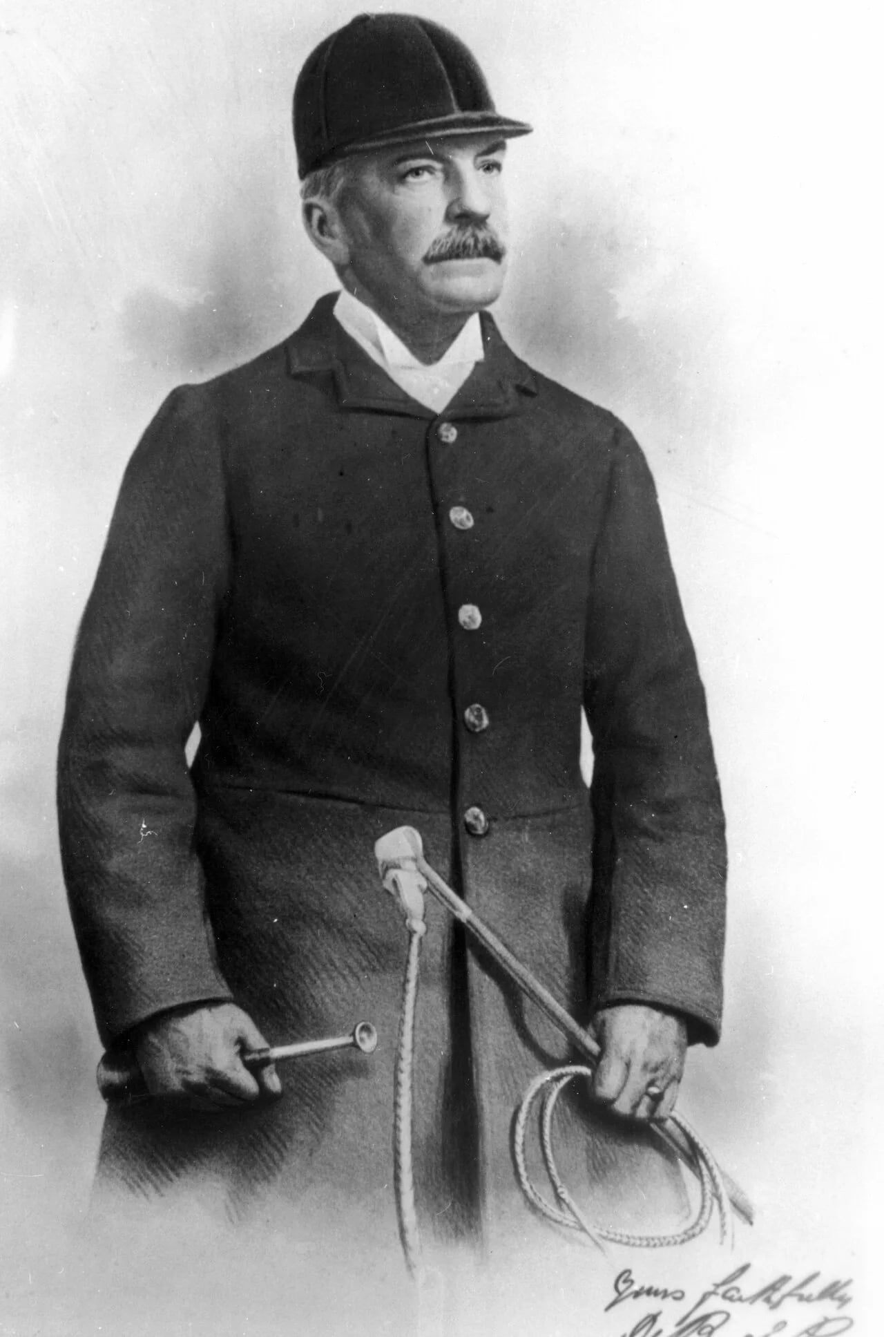 Porträt von De Burgh Fitzpatrick Persse (1840–1921) – Gedenkseite