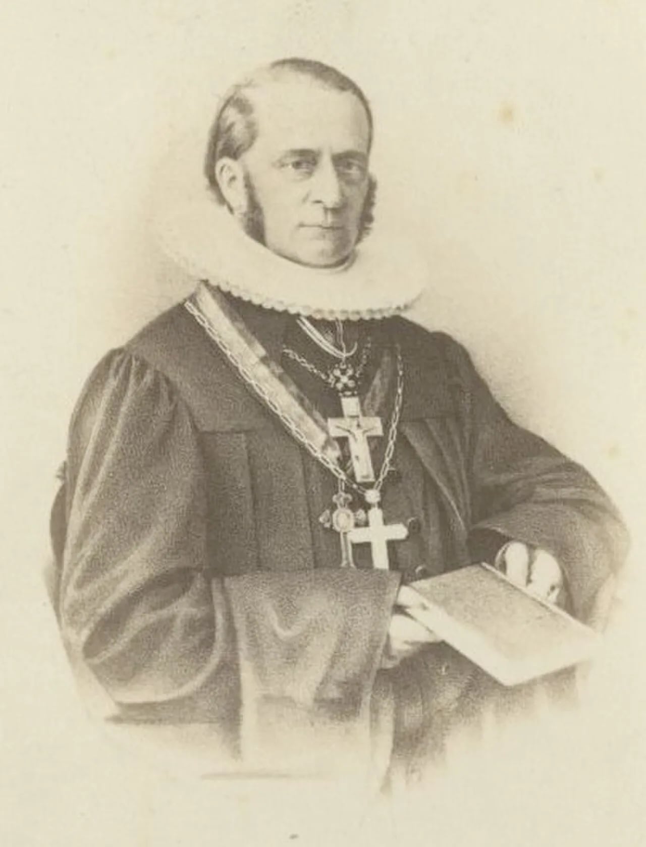 Portrait of Peter August Poelchau (1803–1874) – memorial page