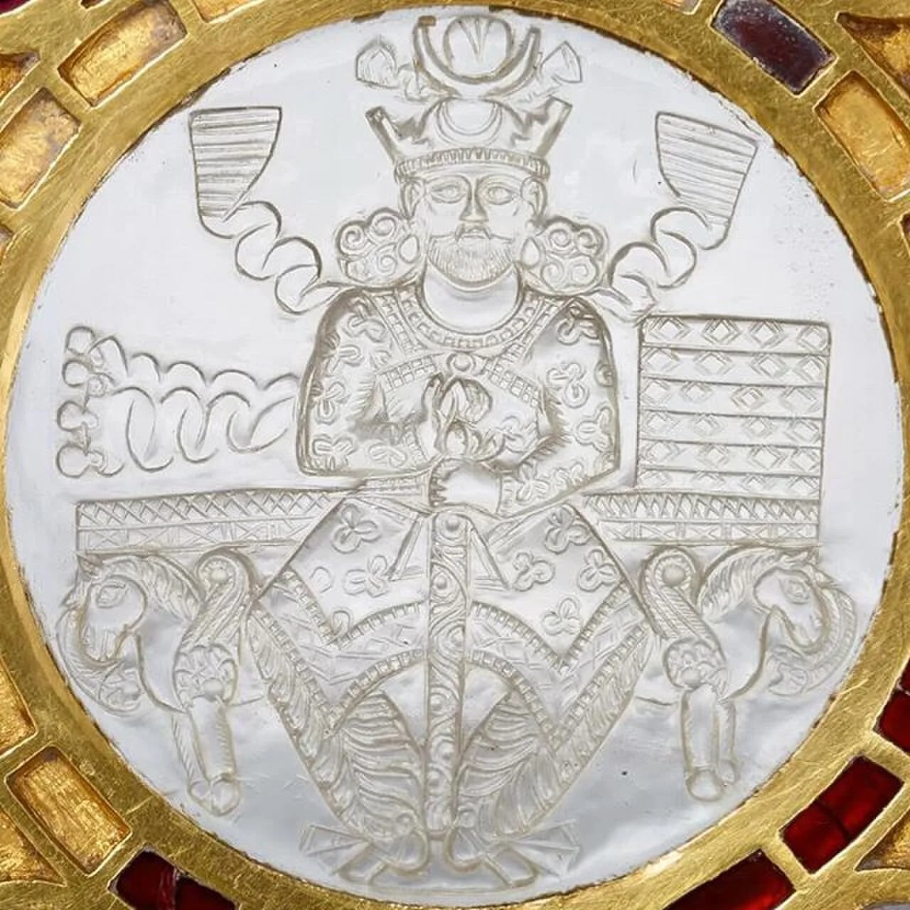 Portrait of Chosrau I. (501–579) – memorial page