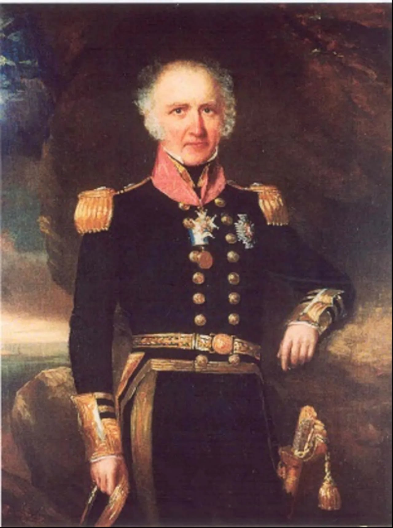 Portrait of Francis Austen (1774–1865) – memorial page