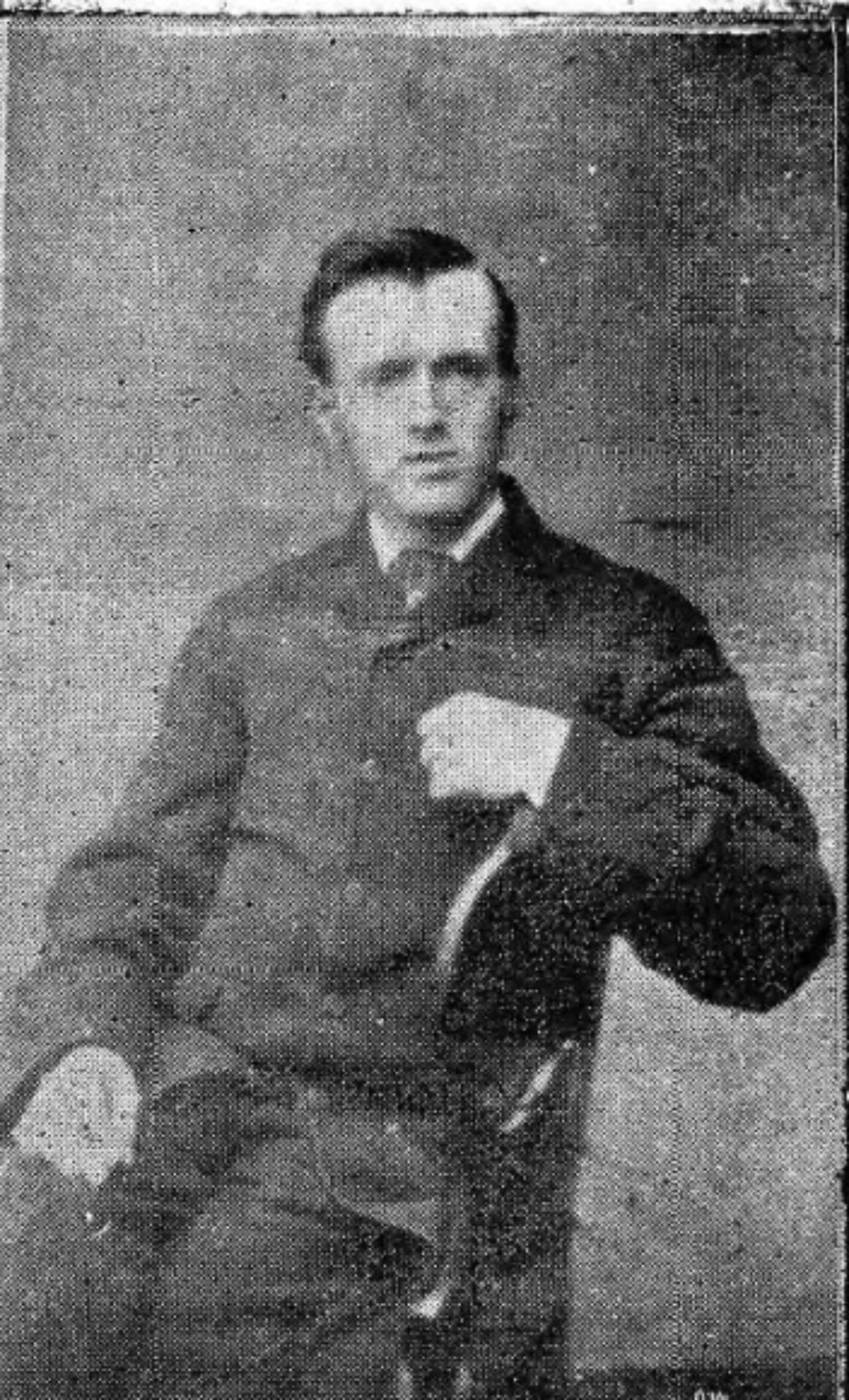 Porträt von Robert Owen Hughes (1858–1919) – Gedenkseite