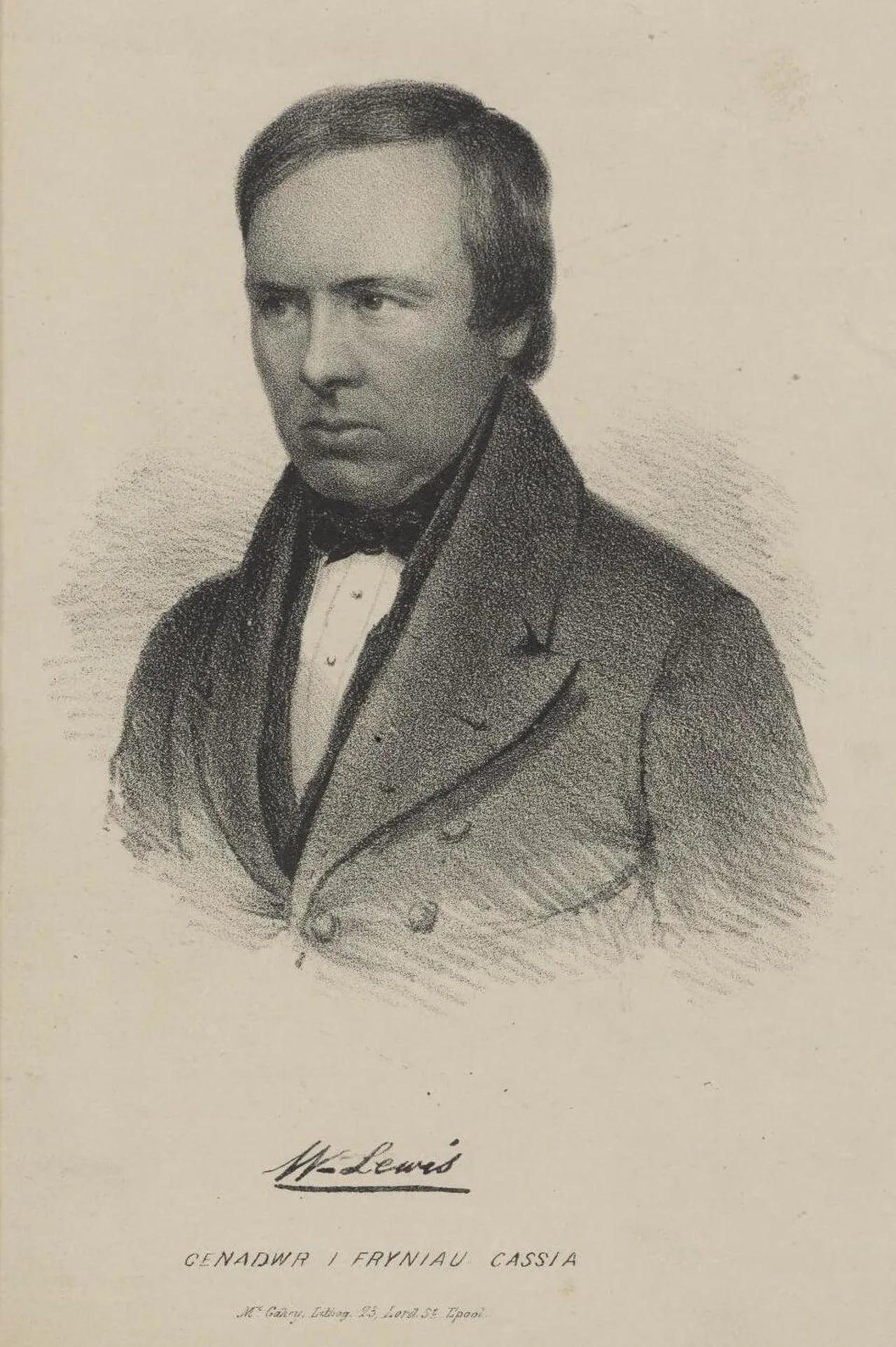 Porträt von William Lewis (1814–1891) – Gedenkseite