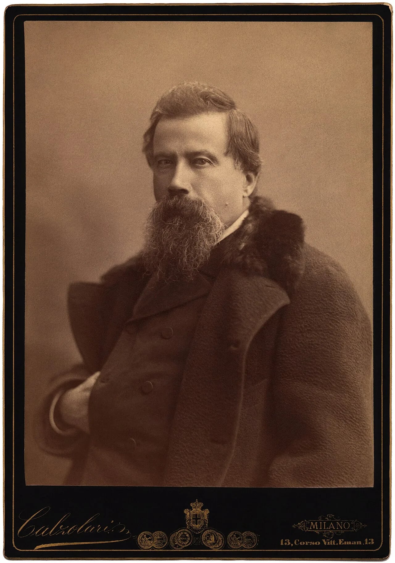 Portrait of Amilcare Ponchielli (1834–1886) – memorial page