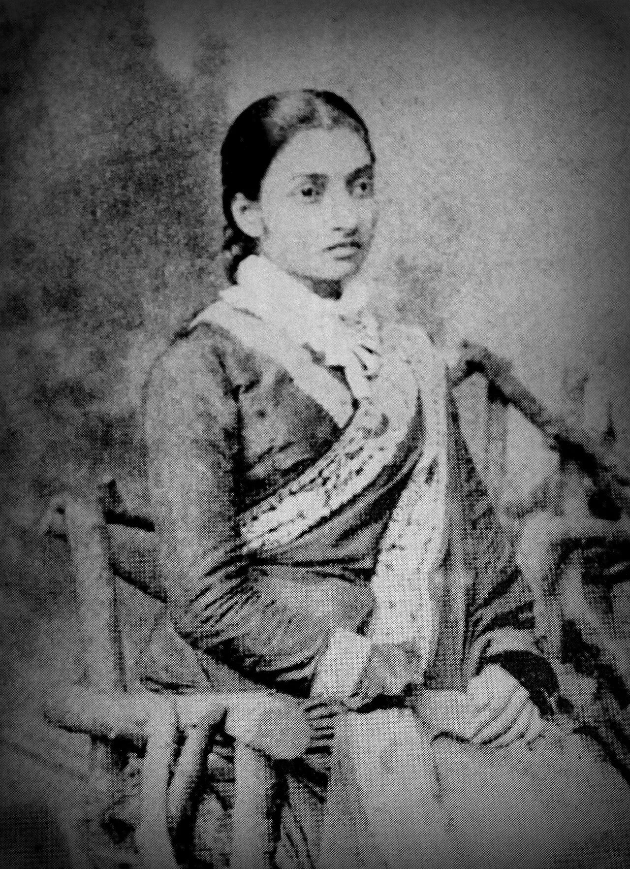 Portrait of Jnanadanandini Devi (1850–1941) – memorial page