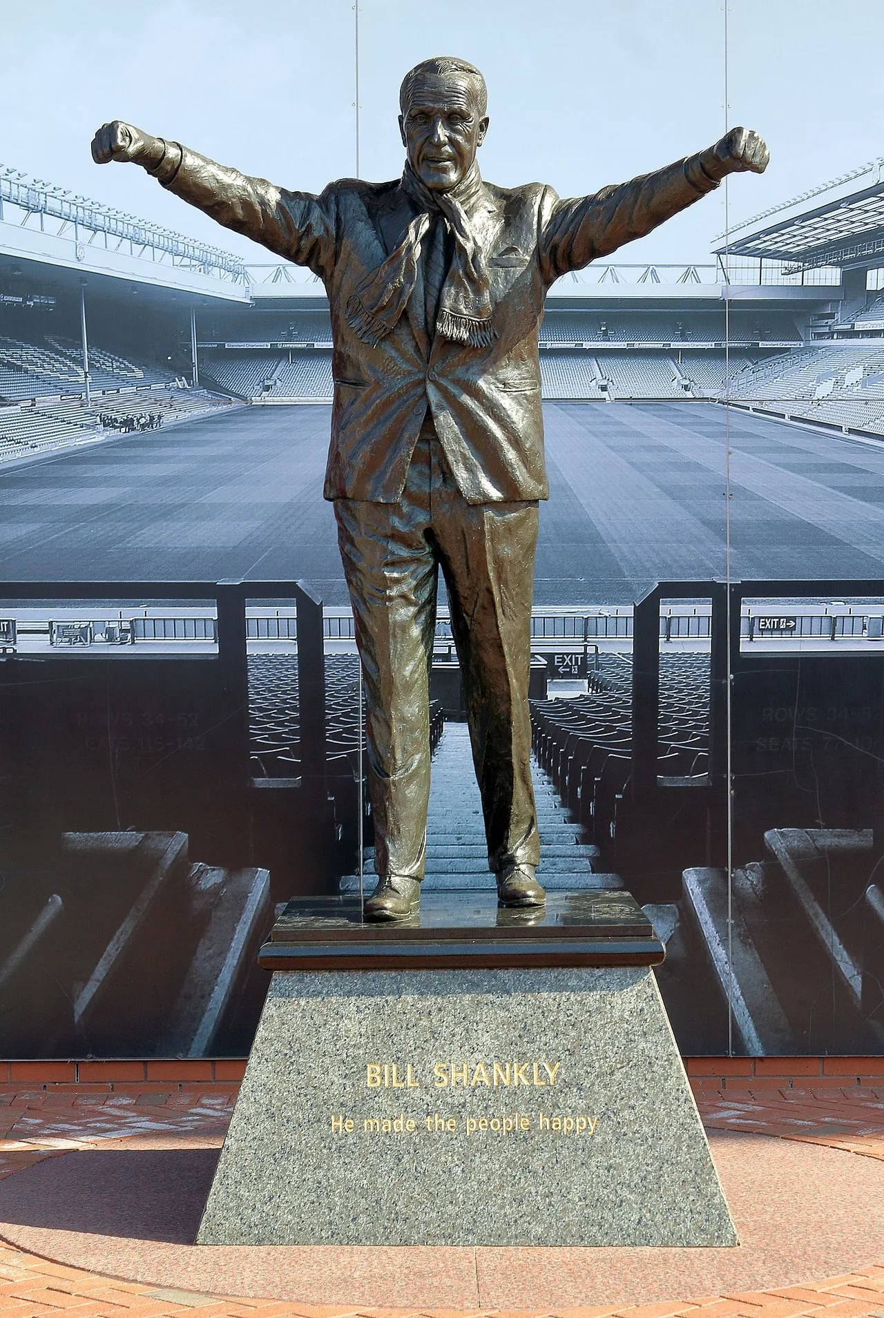 Porträt von Bill Shankly (1913–1981) – Gedenkseite
