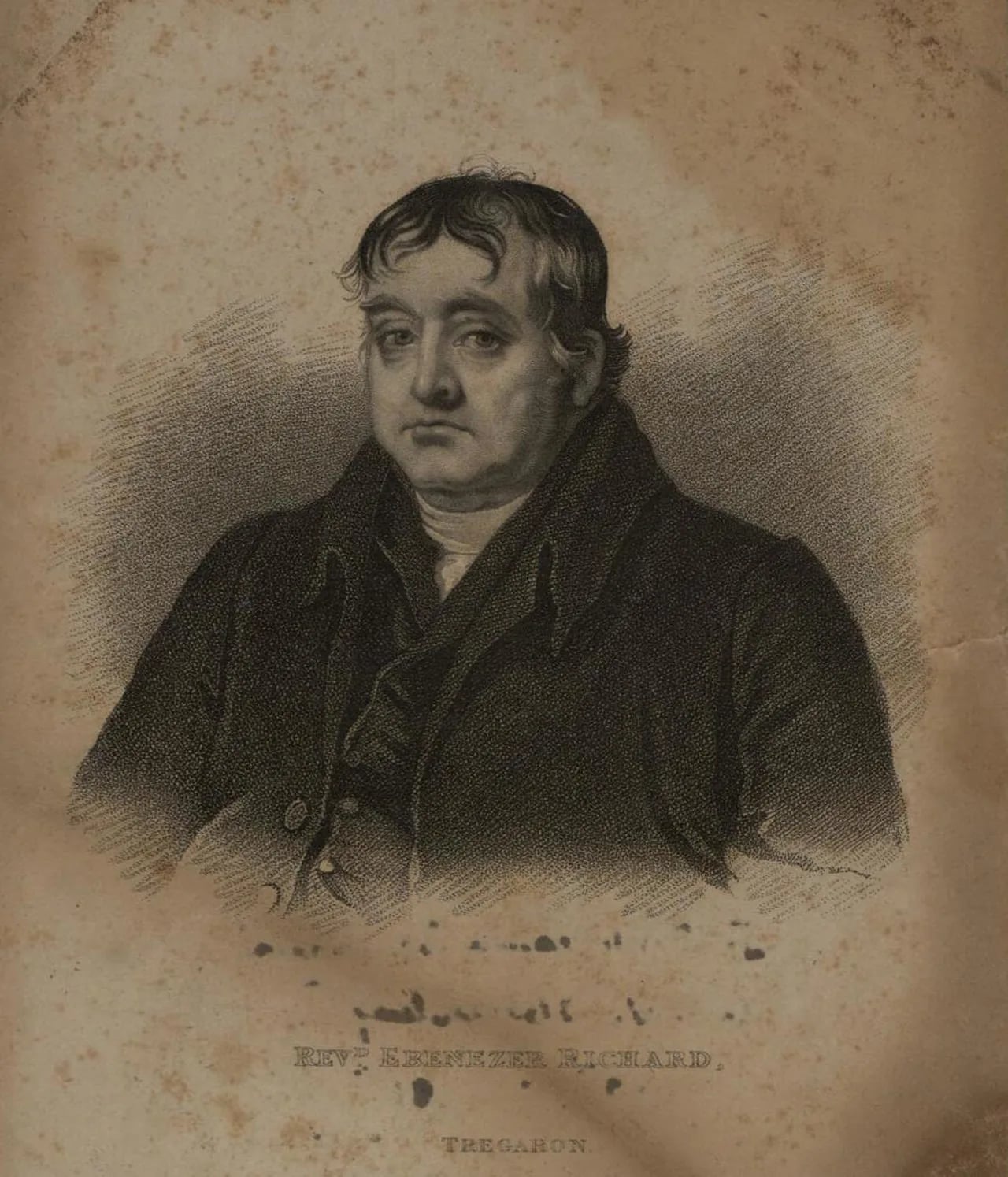 Porträt von Ebenezer Richard (1781–1837) – Gedenkseite