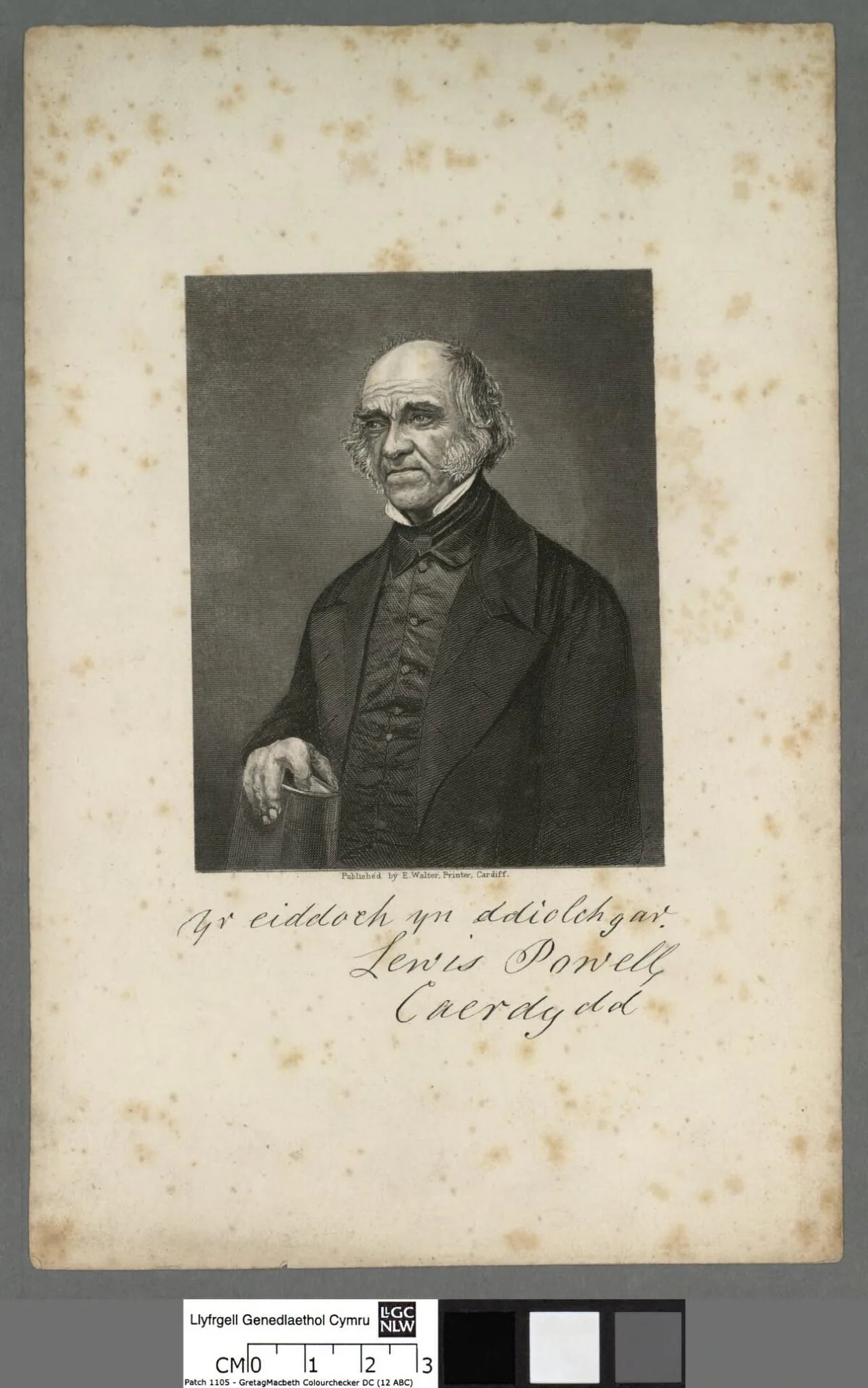 Porträt von Lewis Powell (1788–1869) – Gedenkseite