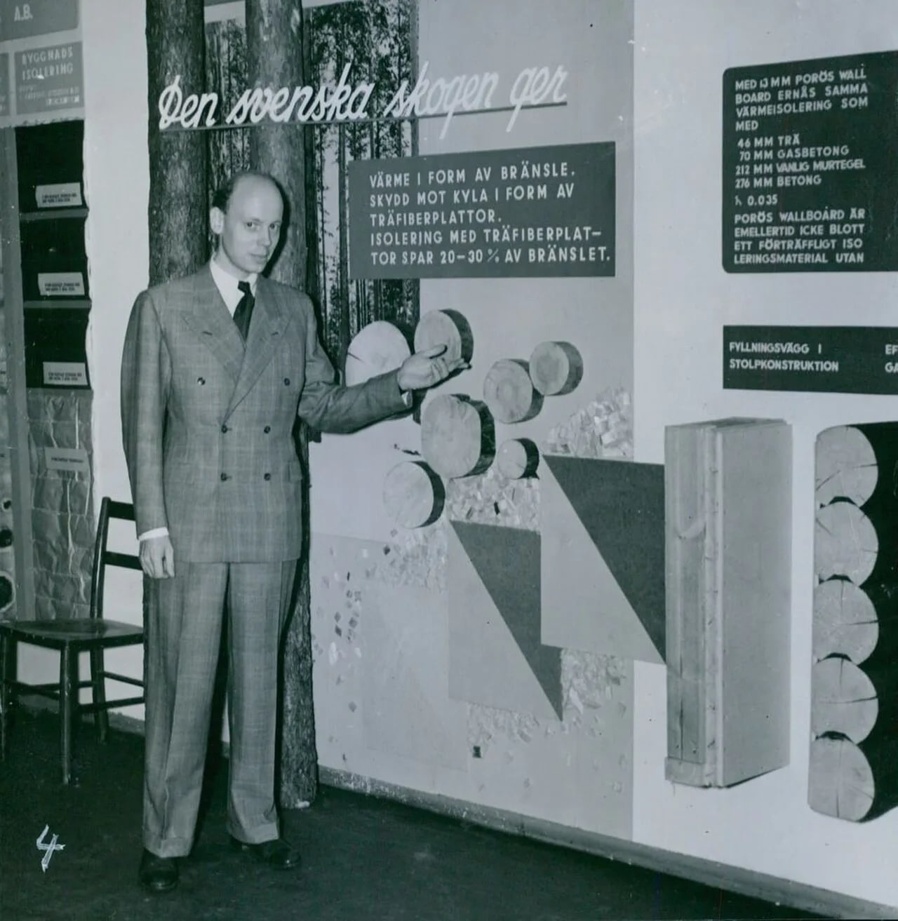 Porträt von Lennart Bergvall (1912–1999) – Gedenkseite