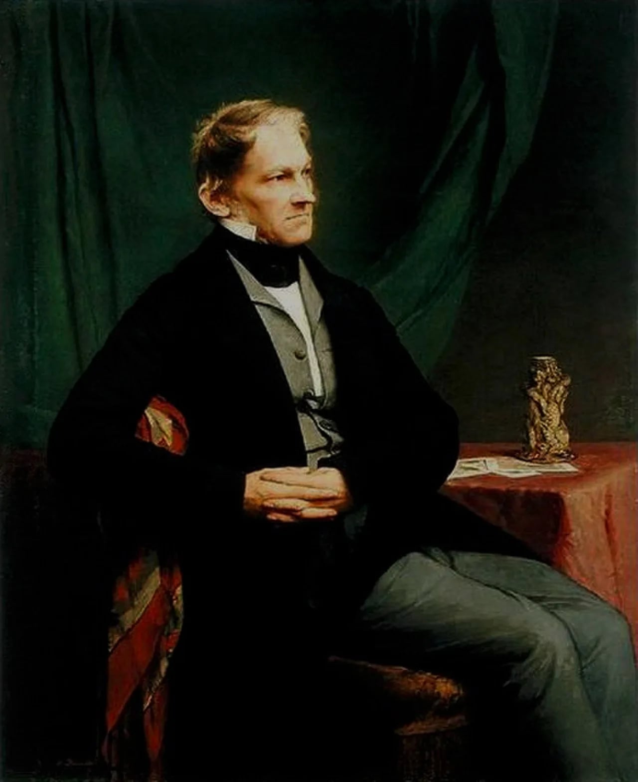 Portrait of Georg Ernst Harzen (1790–1863) – memorial page
