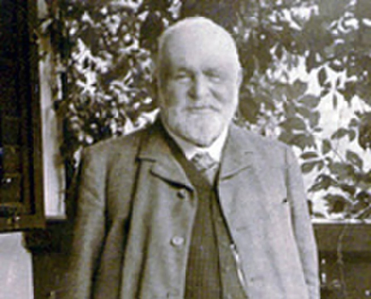 Portrait of Eduard Porges von Portheim (1826–1907) – memorial page
