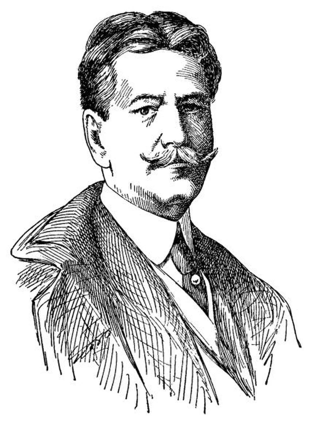 Porträt von Langdon Elwyn Mitchell (1862–1935) – Gedenkseite