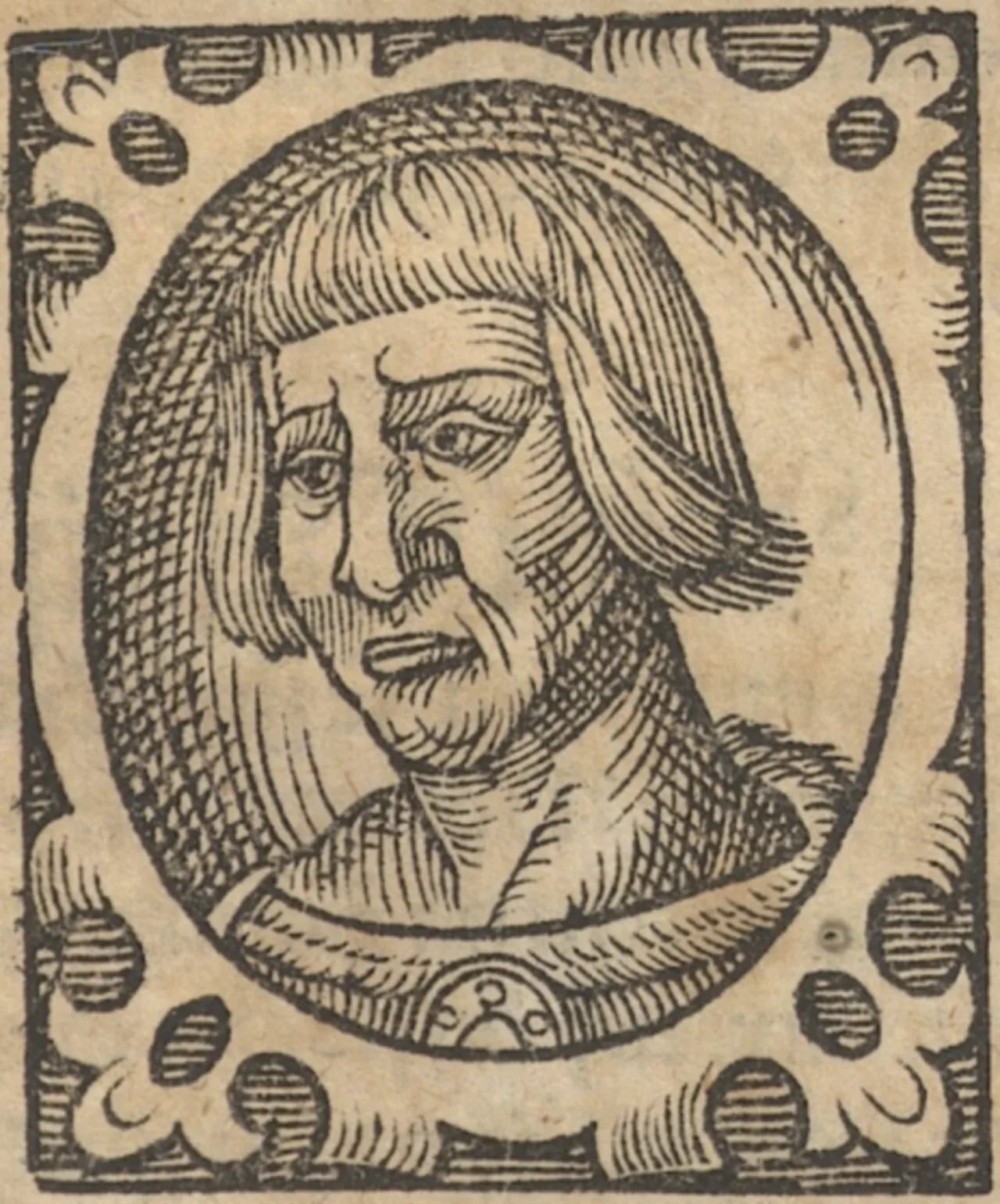 Porträt von Peter II. von Rosenberg (1326–1384) – Gedenkseite