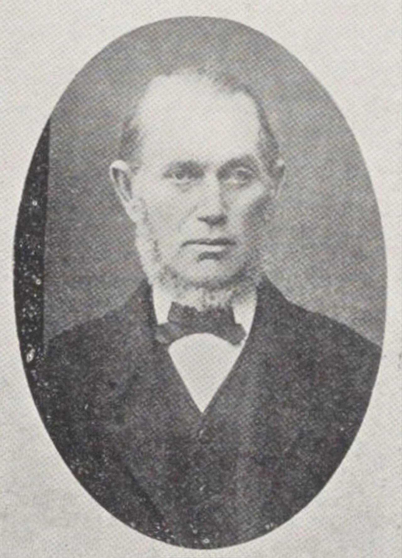 Porträt von Peter Johannes de Neui (1828–1907) – Gedenkseite
