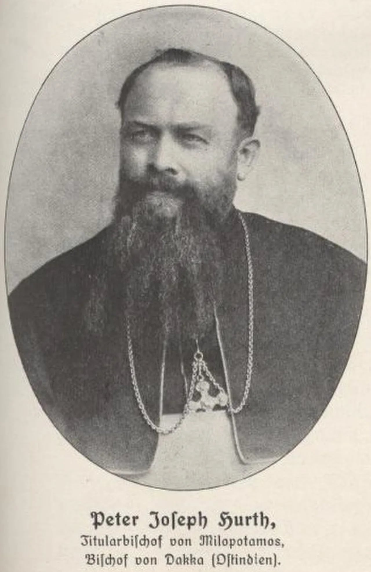 Porträt von Peter Joseph Hurth (1857–1935) – Gedenkseite
